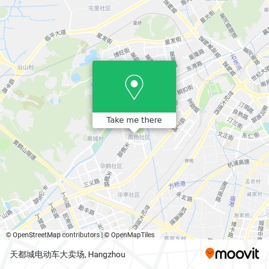 天都城电动车大卖场 map