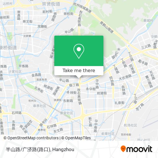 半山路/广济路(路口) map