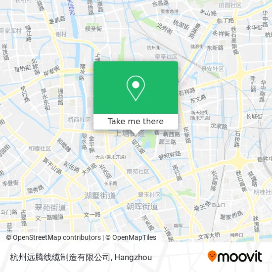 杭州远腾线缆制造有限公司 map