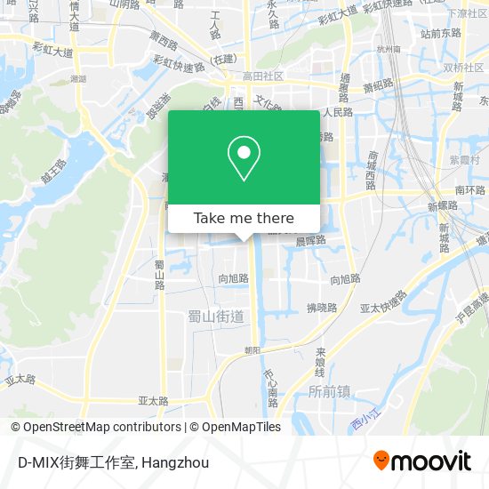D-MIX街舞工作室 map