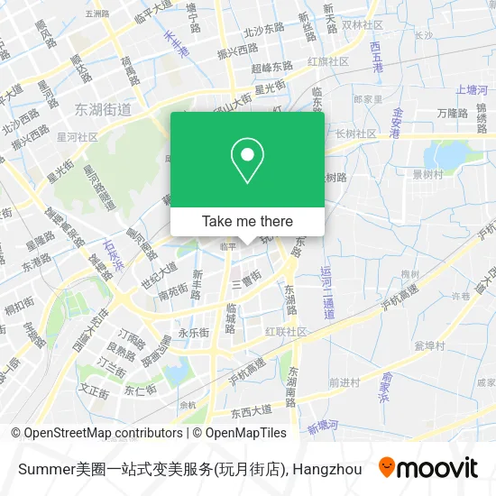Summer美圈一站式变美服务(玩月街店) map