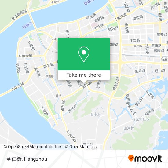 至仁街 map
