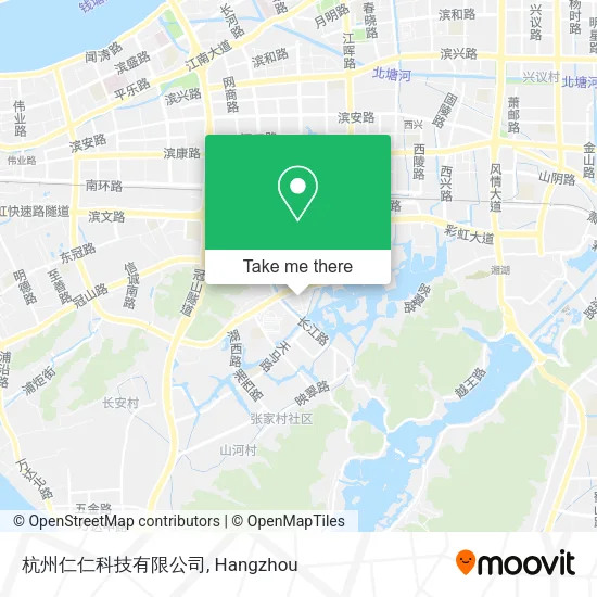 杭州仁仁科技有限公司 map