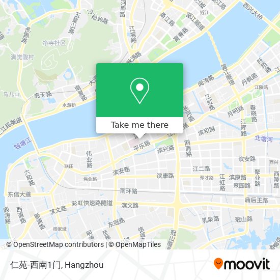 仁苑-西南1门 map