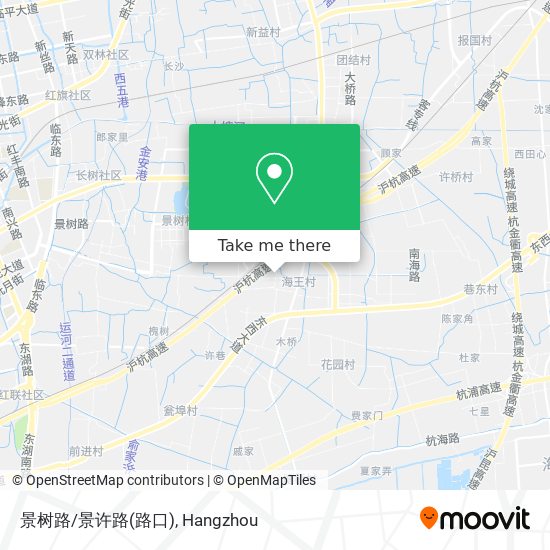 景树路/景许路(路口) map