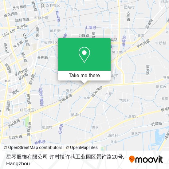 星琴服饰有限公司 许村镇许巷工业园区景许路20号 map