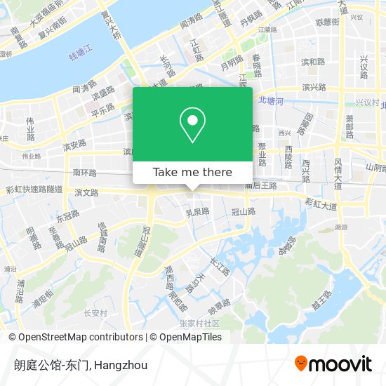 朗庭公馆-东门 map
