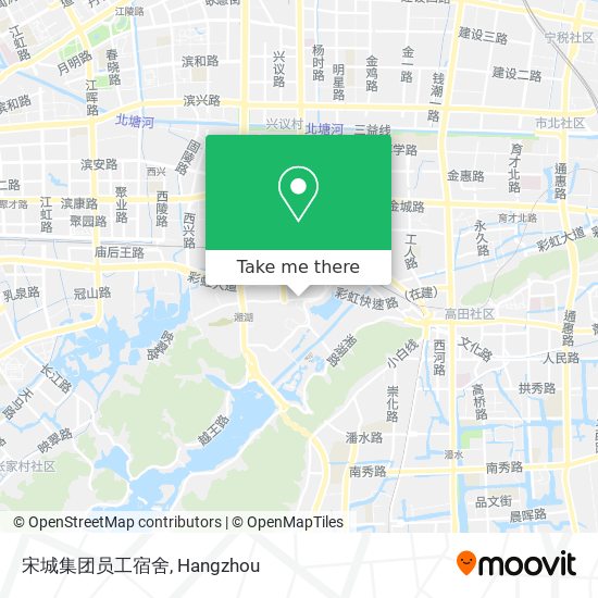 宋城集团员工宿舍 map