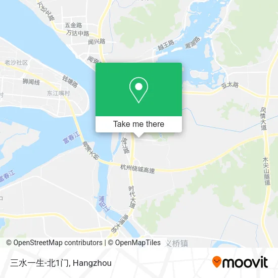 三水一生-北1门 map