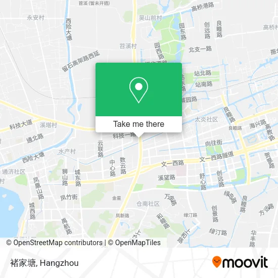 褚家塘 map