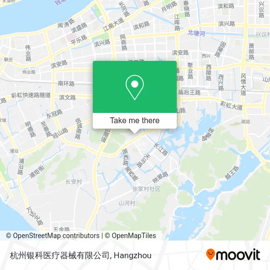 杭州银科医疗器械有限公司 map