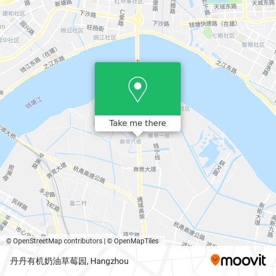 丹丹有机奶油草莓园 map