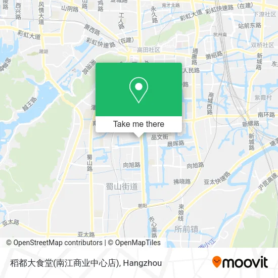 稻都大食堂(南江商业中心店) map