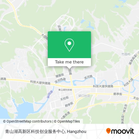 青山湖高新区科技创业服务中心 map