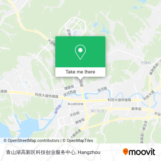 青山湖高新区科技创业服务中心 map