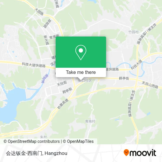 会达钣金-西南门 map