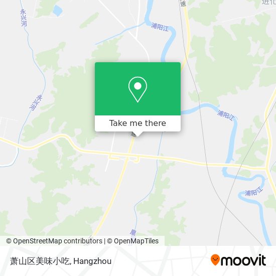 萧山区美味小吃 map