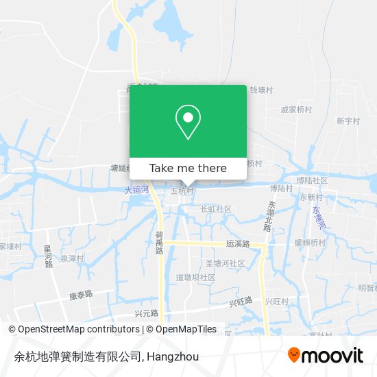 余杭地弹簧制造有限公司 map