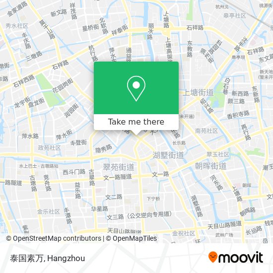 泰国素万 map