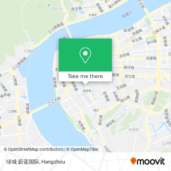 绿城·蔚蓝国际 map