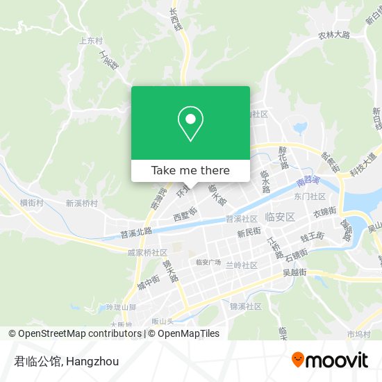 君临公馆 map