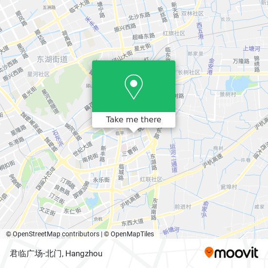 君临广场-北门 map