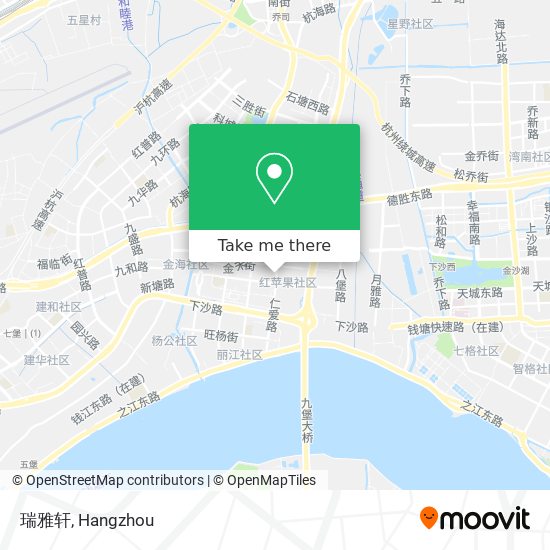 瑞雅轩 map