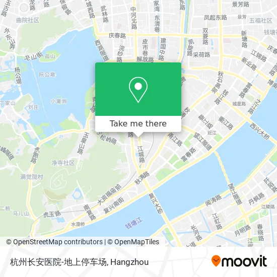杭州长安医院-地上停车场 map