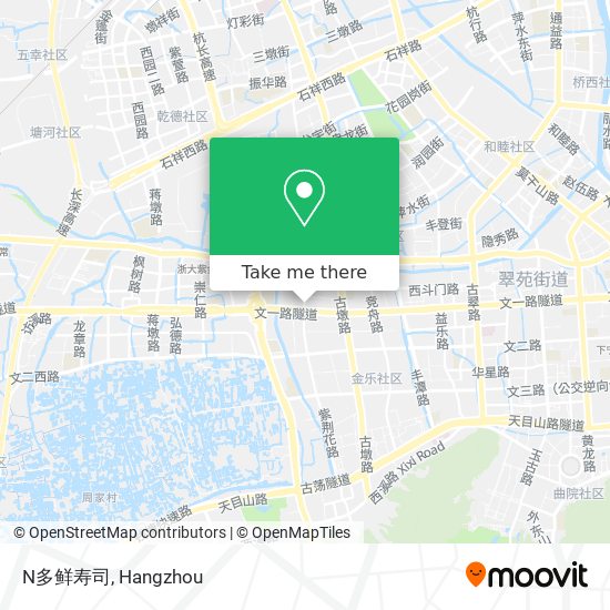 N多鲜寿司 map