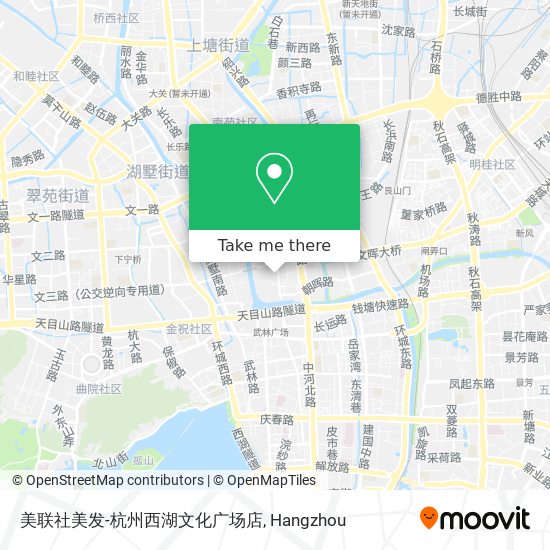 美联社美发-杭州西湖文化广场店 map