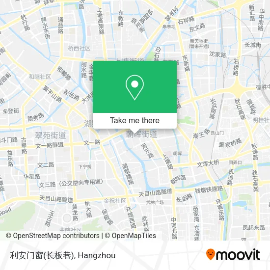 利安门窗(长板巷) map