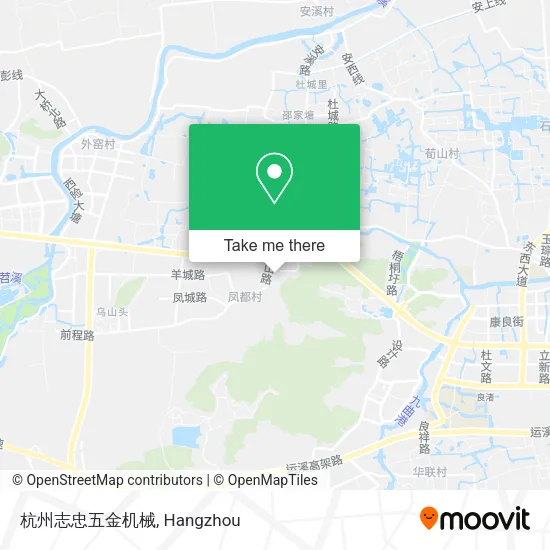 杭州志忠五金机械 map