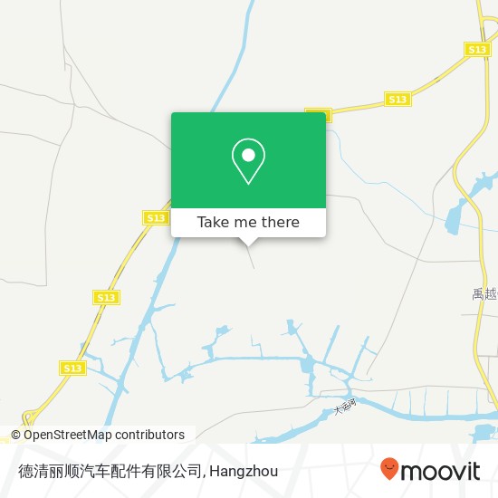 德清丽顺汽车配件有限公司 map