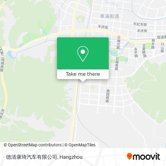德清康琦汽车有限公司 map