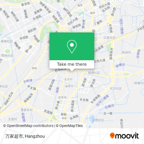 万家超市 map