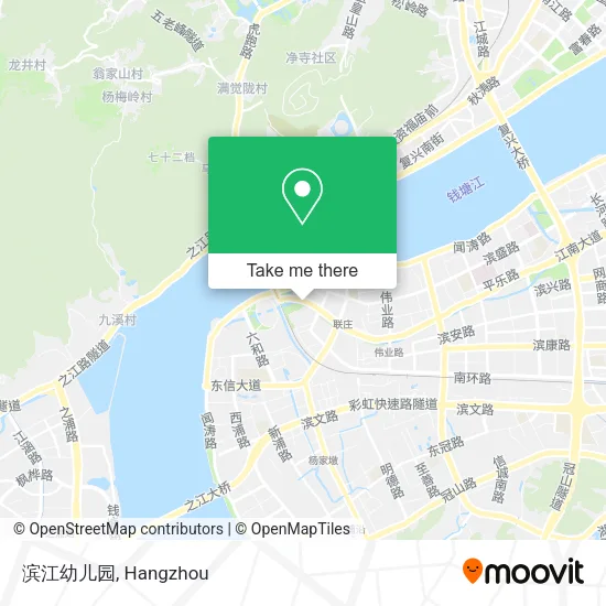 滨江幼儿园 map