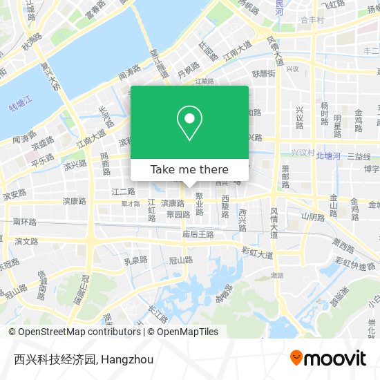 西兴科技经济园 map