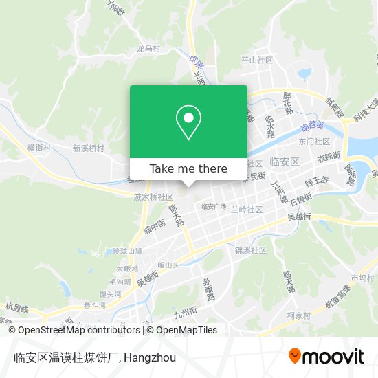 临安区温谟柱煤饼厂 map