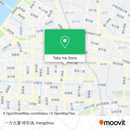 一方大厦-停车场 map