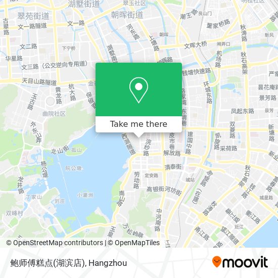 鲍师傅糕点(湖滨店) map