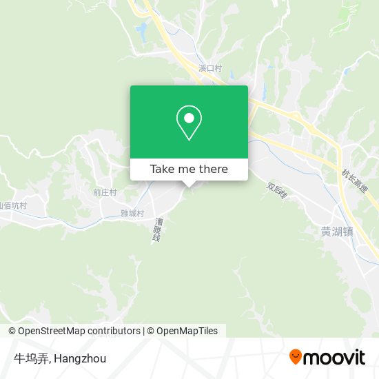 牛坞弄 map