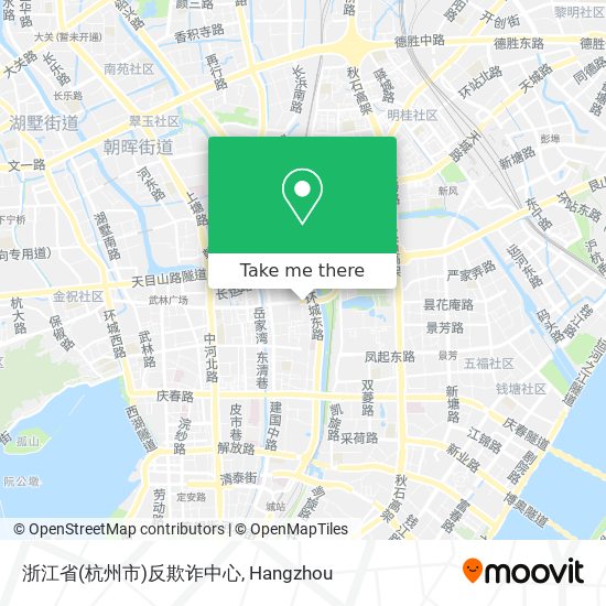 浙江省(杭州市)反欺诈中心 map