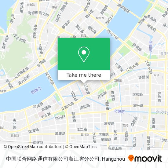 中国联合网络通信有限公司浙江省分公司 map