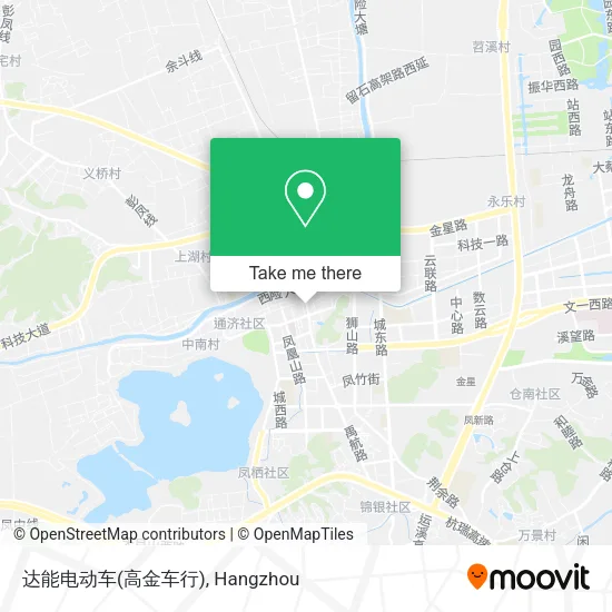 达能电动车(高金车行) map