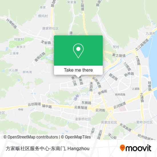 方家畈社区服务中心-东南门 map