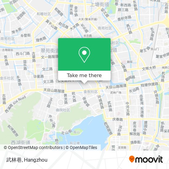 武林巷 map