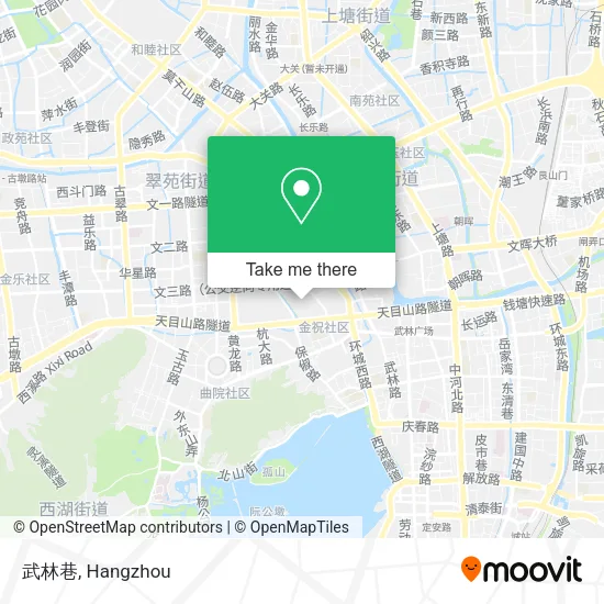 武林巷 map