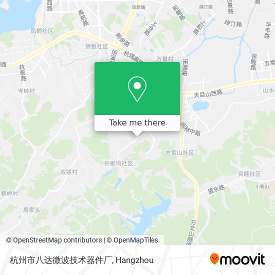 杭州市八达微波技术器件厂 map