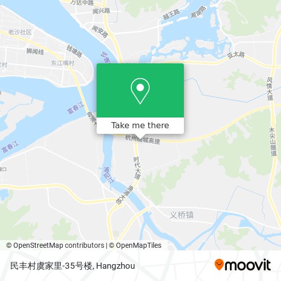 民丰村虞家里-35号楼 map