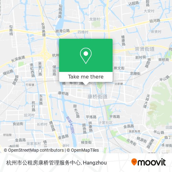 杭州市公租房康桥管理服务中心 map